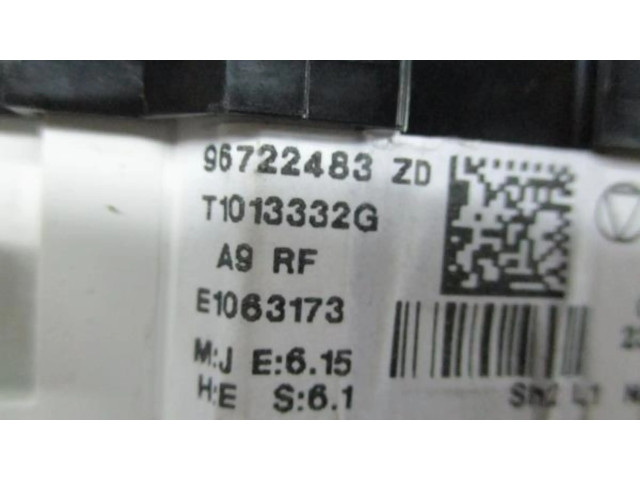 Блок управления климат-контролем Peugeot 2008 I