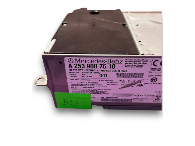 Блок комфорта NR529, A2539007610   Mercedes-Benz GLC X253 C253   