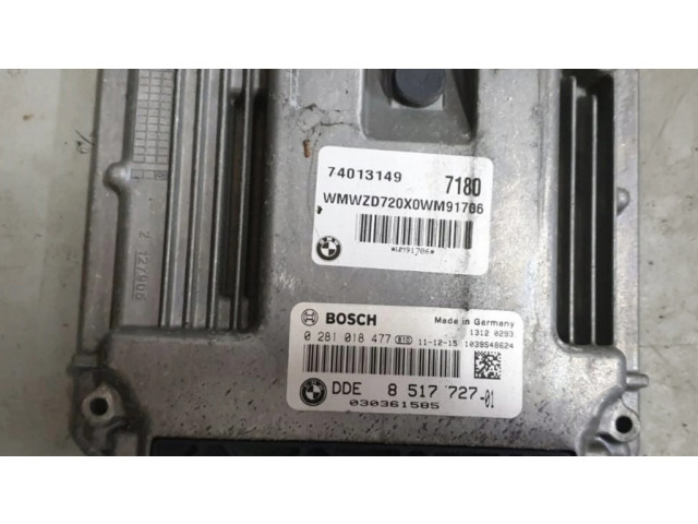 Блок управления двигателя 8517727, 0281018477   Mini Cooper Countryman R60