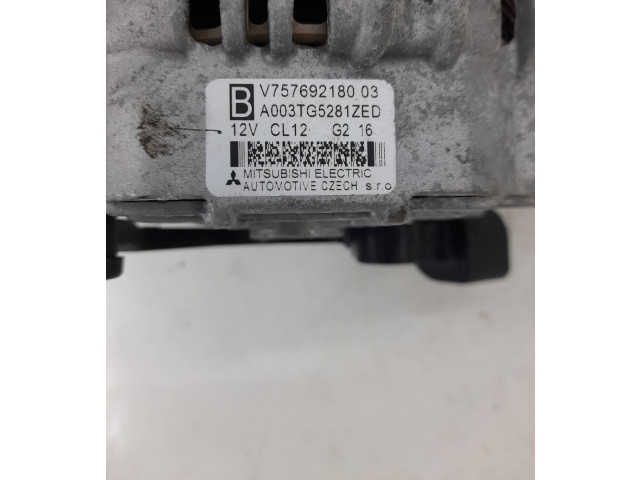 Генератор A003TG5281ZED, V757692180 Citroen C3 Picasso 1.6