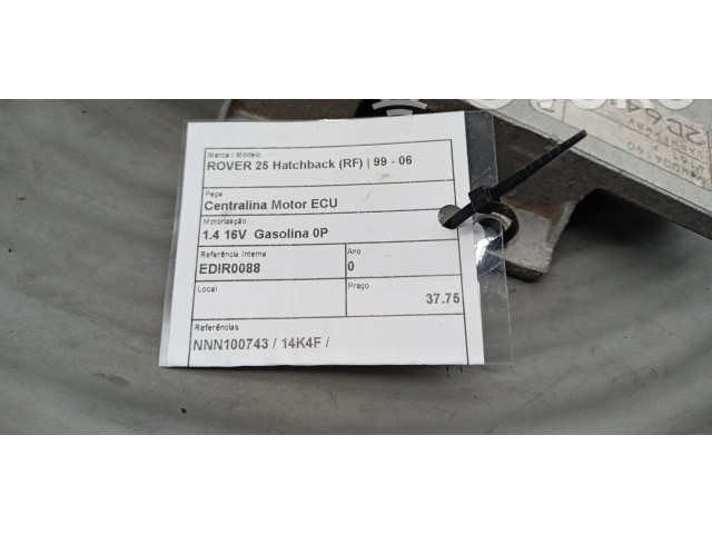 Блок управления двигателя NNN100743, 14K4F Rover 25