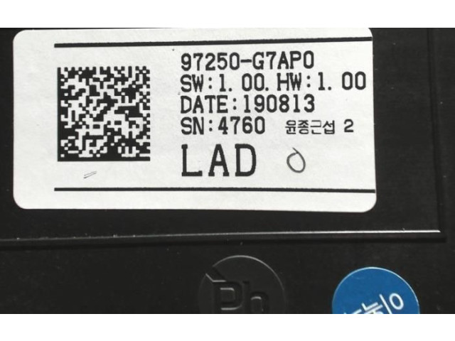 Блок управления климат-контролем 97250G7AP0RET   Hyundai Ioniq
