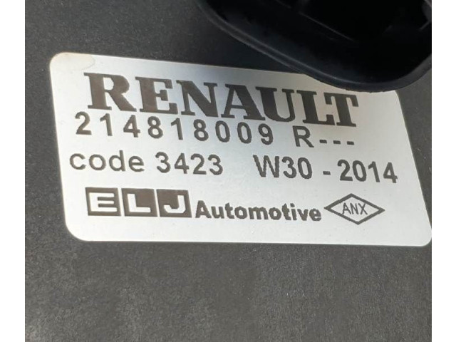 Вентилятор радиатора 214818009R Dacia Sandero