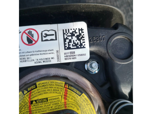 Подушка безопасности водителя 22772326, 823761820   Chevrolet Volt I