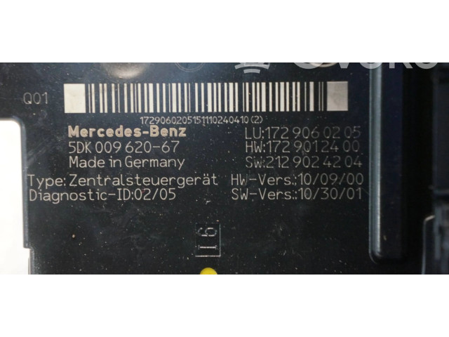 Řídící jednotka 1729060205 Mercedes-Benz SLK R172 2011