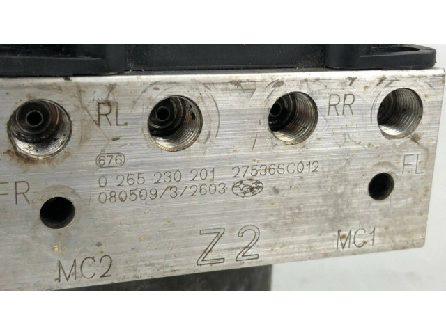 Блок АБС 27536SC012, 0265230201   Subaru  Forester SH  2008-2013 года