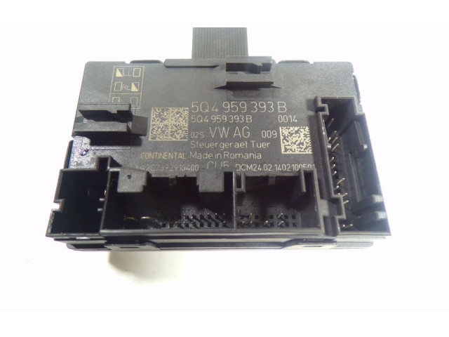 Блок комфорта 5Q4959393BZ00, 5Q4959393B Skoda Octavia Mk3 (5E)