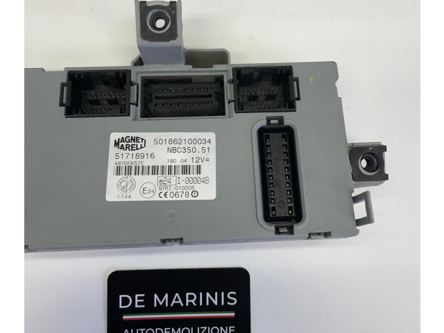 Блок комфорта 51718916, 51718916 Fiat Idea