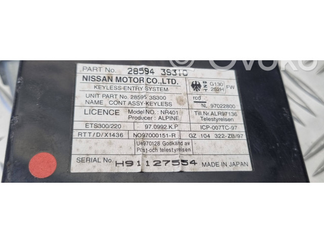 Řídící jednotka 237103S910, W11CX Nissan King Cab, Navara 2001