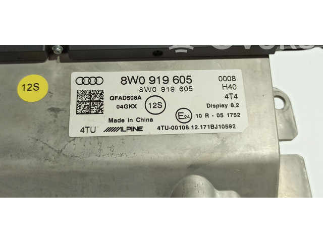 Дисплей 8W0919605 Audi A4 Allroad