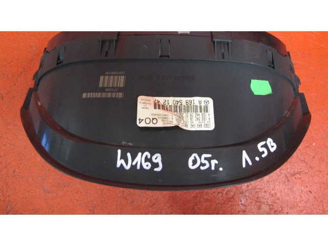 Панель приборов A1695401247   Mercedes-Benz A W169       