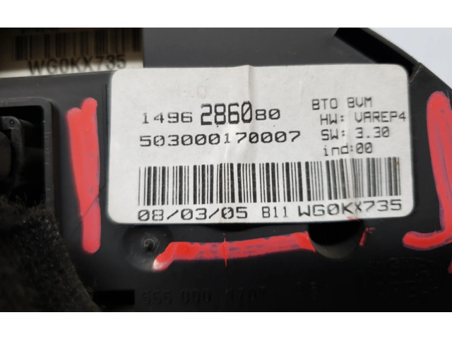 Дисплей 1496286080, 1496286080 Lancia Phedra