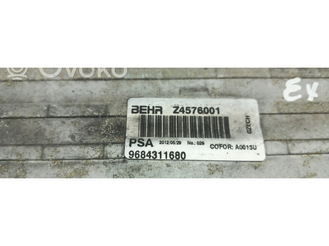Интеркулер  9684311680   Citroen C3 Picasso 1.6