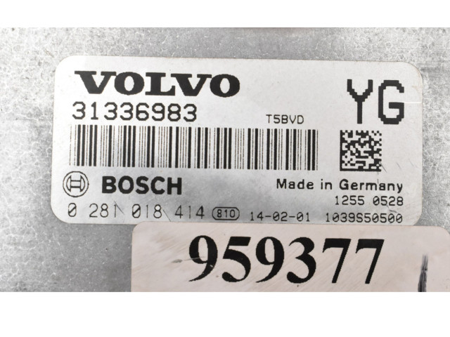 Блок управления двигателем Блок управления 31336983, 31336983 Volvo S60