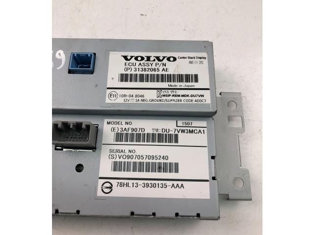 Дисплей 31382065AE, NO3389 Volvo S60