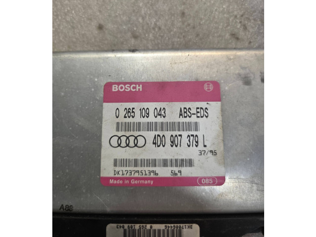 Блок управления АБС 0265109043, 4D0907379L   Audi A6 S6 C4 4A