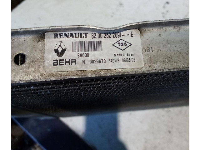 Интеркулер  8200252209   Renault Clio II 