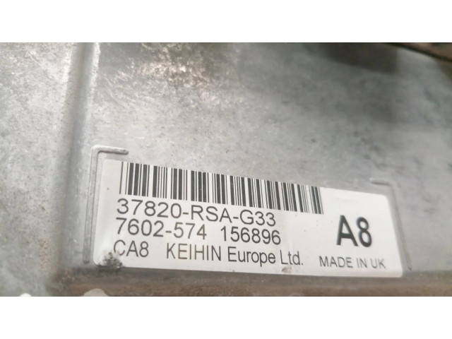 Řídící jednotka 37820RSAG33, CENTRALITAMOTORUCE Honda Civic
