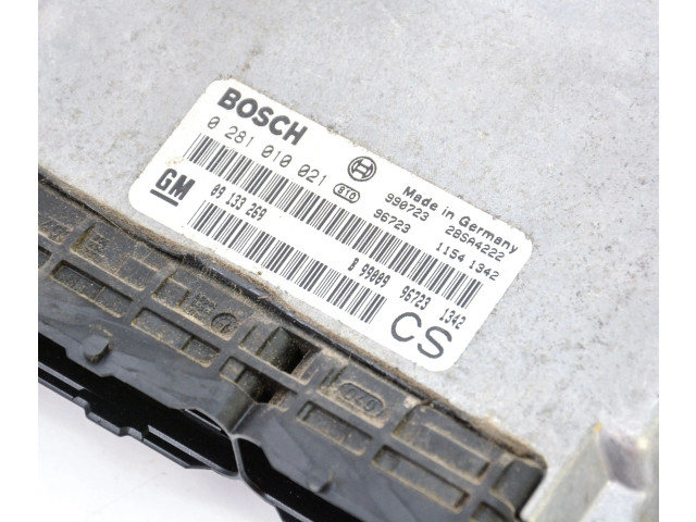 Řídící jednotka 09133269, 0281010021 Opel Zafira A 2000
