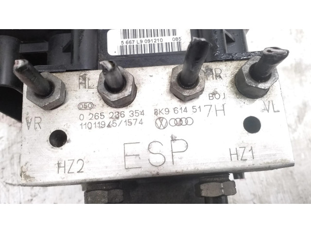 Блок АБС 8K9614517H, 0265236354 Audi A4 Allroad B8 2008-2016 года