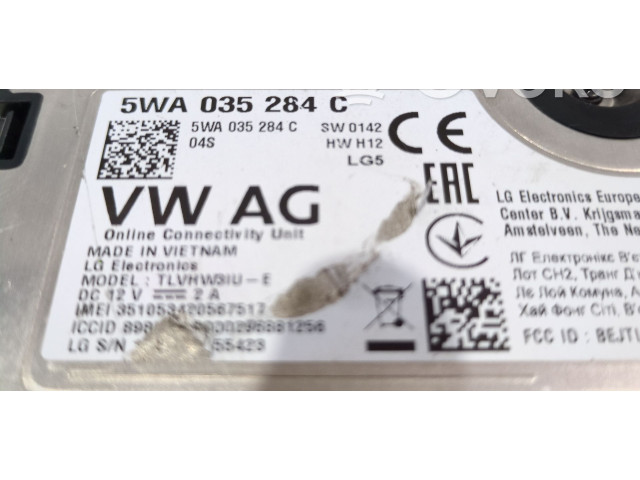 Блок управления 5WA035284C, 5WA035284C Skoda Octavia Mk4