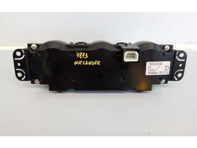 Блок управления климат-контролем 7820A082XA, 3853349   Mitsubishi Outlander