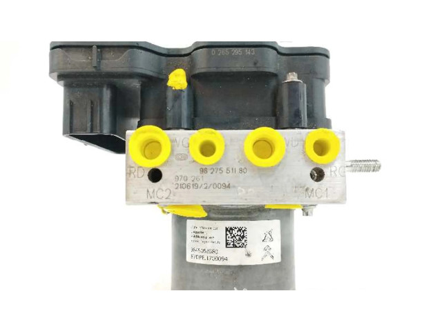 Jednotka ABS 9827551180, 9845052680   Citroen C4 II Picasso 2013