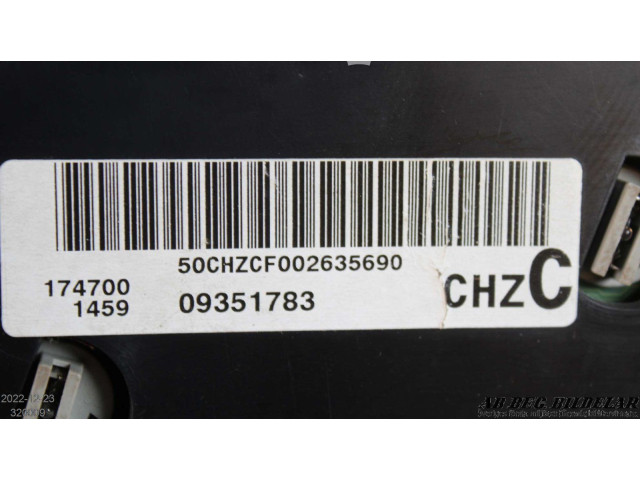 Панель приборов 09359435   Chevrolet Alero       
