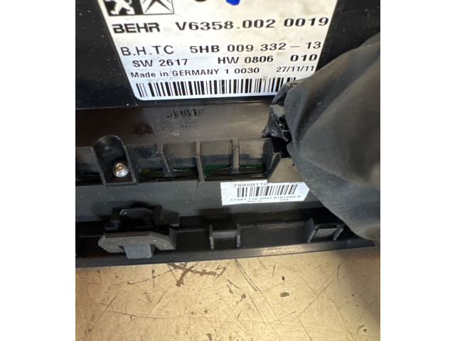 Блок управления климат-контролем 96715288ZD, 5HB00933213 Citroen C5