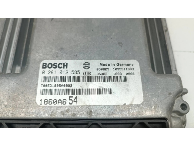 Řídící jednotka 0281012535, 1860A654 Mitsubishi Grandis 2007