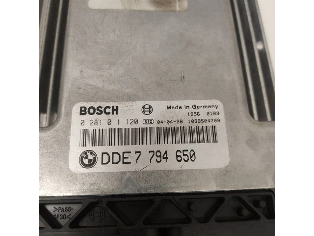 Řídící jednotka 0281011120, 7794650 BMW 5 E60 E61 2005