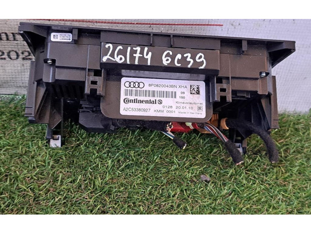 Блок управления климат-контролем 8P0820043BD, 8P0820043BD   Audi A3 S3 8P