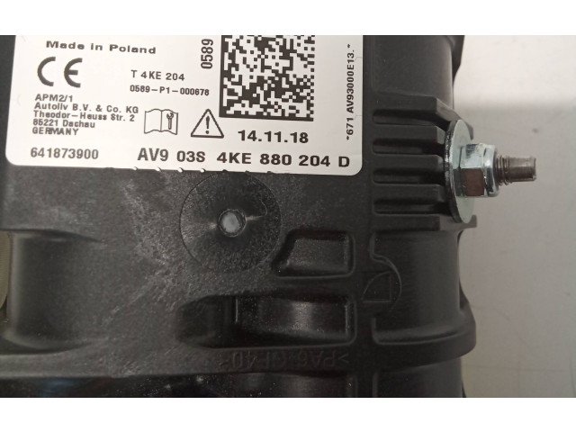 Подушка безопасности пассажира 0589P1000678, 641873900 Audi e-tron