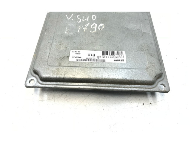 Блок управления двигателя 30743219AA, K1790 Volvo S40