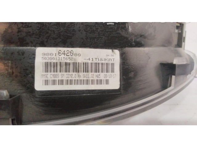 Přístrojová deska Citroen Berlingo 2018 9801642080