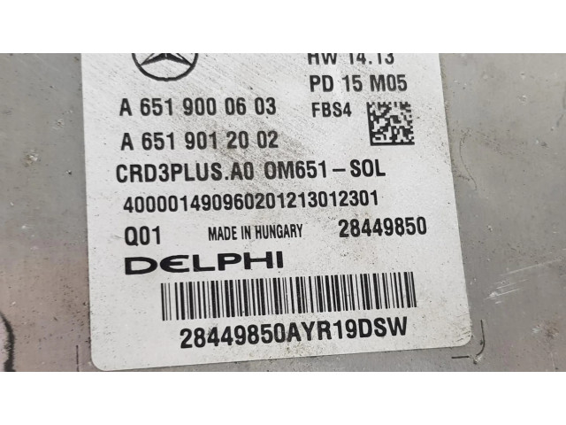 Řídící jednotka A6519000603 Mercedes-Benz C W205 2015