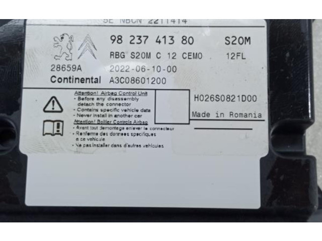 Блок подушек безопасности A3C08601200, 9823741380 Peugeot 2008 II