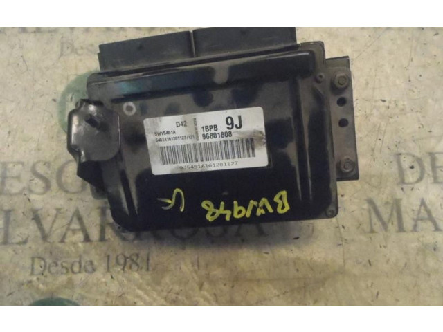 Блок управления двигателя    Chevrolet Matiz