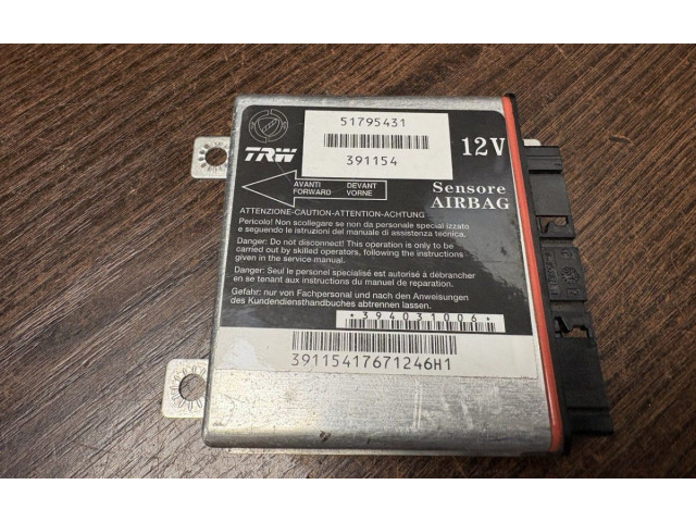 Блок управления надувных подушек 51795431, 51795431   Fiat Grande Punto