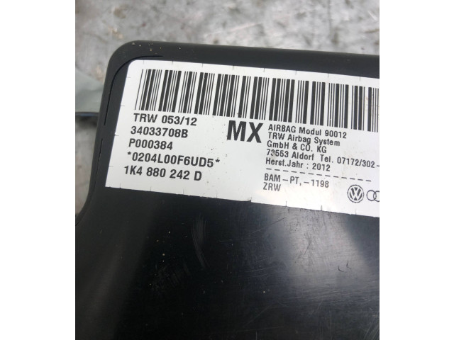 Подушка безопасности в сиденье 1K4880242D Skoda Octavia Mk2 (1Z)
