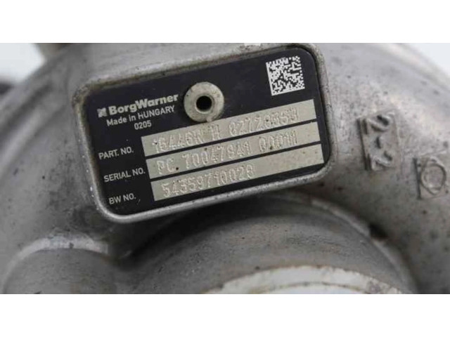 Турбина Renault Clio IV 7701478939, 16446RH82728353 для двигателя K9K 612