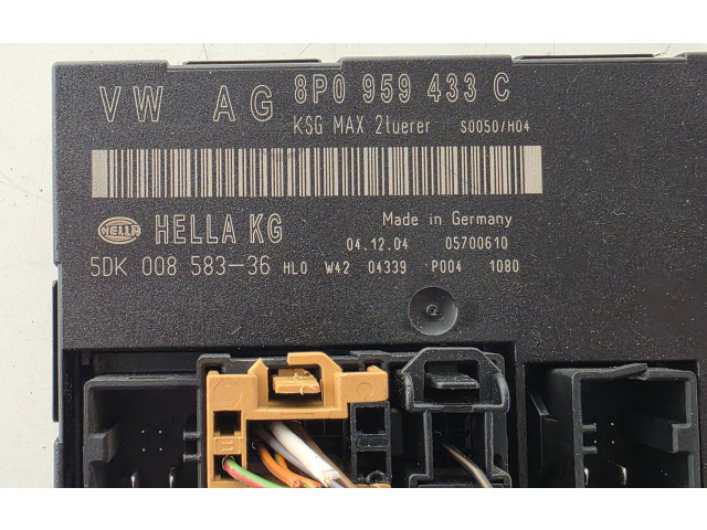 Блок комфорта 8P0959433C   Audi A3 S3 A3 Sportback 8P   