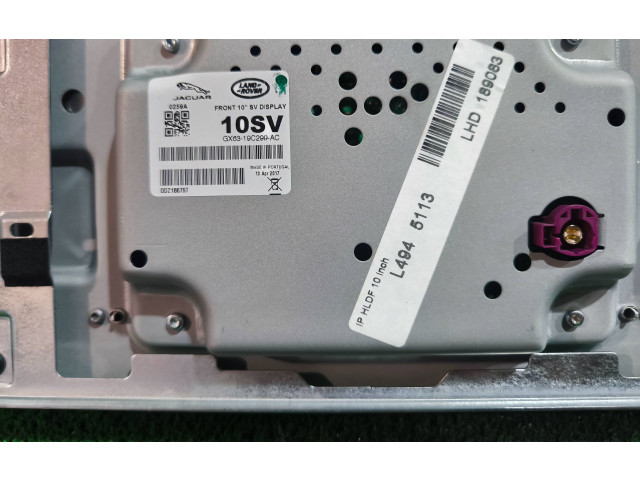 Дисплей GX6319C299AC, 0DZ188797 Land Rover Range Rover Sport L494