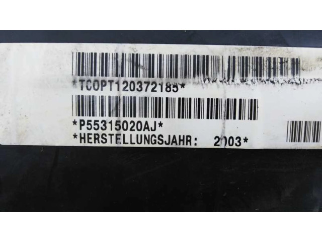 Подушка безопасности пассажира 55315103AF, 30317088K Jeep Cherokee III KJ