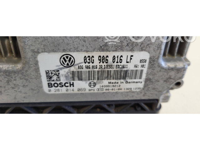Řídící jednotka 03G906016LF, 03G906016DR   Volkswagen Caddy 2008