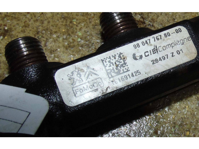 Топливная рампа 9804776780, 28497Z01   Citroen C4 Cactus   для двигателя BH02