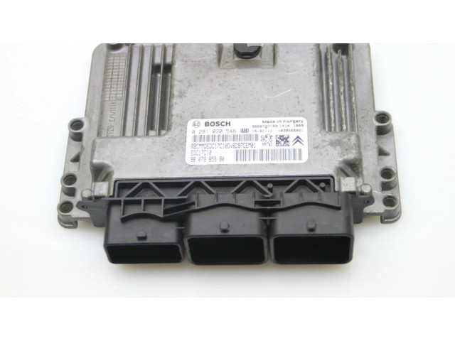 Блок управления двигателя 9807885980 Peugeot 2008 I