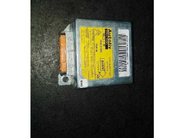 Блок подушек безопасности 9638101980 Citroen Xsara
