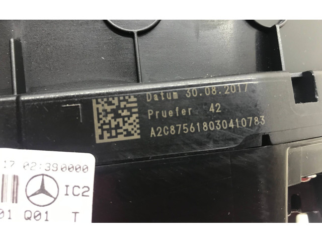 Přístrojová deska Mercedes-Benz GLC X253 C253 2017 A2059000635, A2059023717