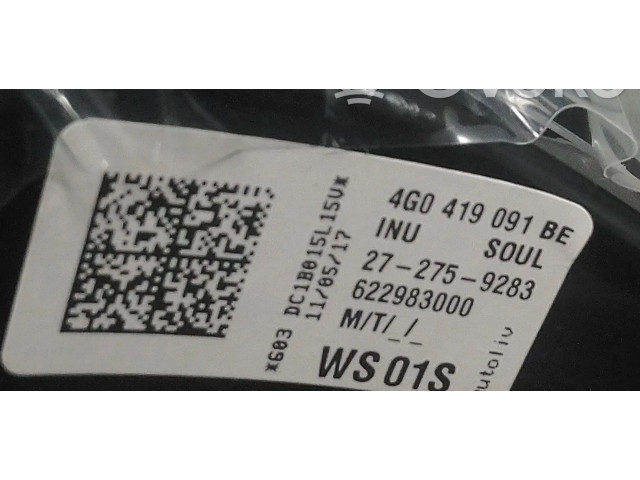 Volant Audi A6 S6 C7 4G 2016 4G0419091BE, 4G0419091S